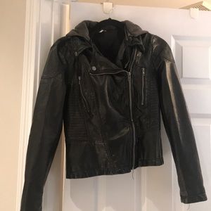 Free People leather jacket